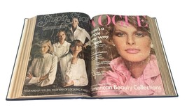 Vogue Magazine Bound Vol July-Dec 1974 Lauren Hutton Rene Russo Cristina Ferrare image 4