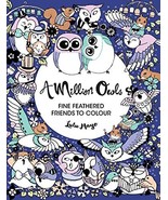 A Million Owls: Fine Feathered Friends to Color (Volume 5) (A Million Cr... - $130.52 MXN