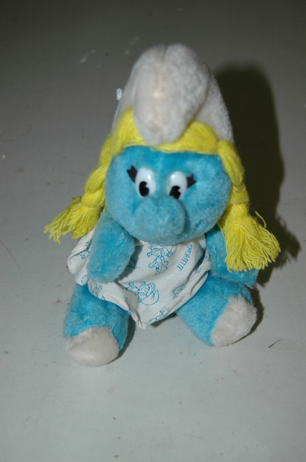 Vintage Stuffed Smurfette Peyo Wallace Berrie 1981 8 Inch - $14.99