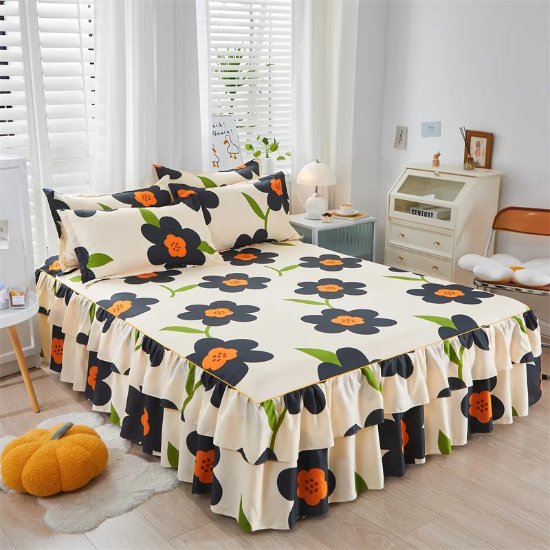 NEW Fresh Home Style sheets for bed kids With Skirt Mattress Covers Four Corners - £8.91 GBP+