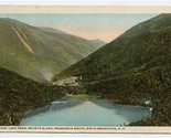 Echo Lake from Artist&#39;s Bluff Postcard Franconia Notch White Mountains NH - $15.84