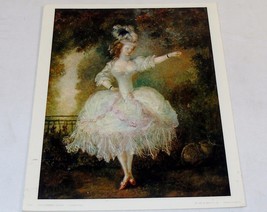 Jean-Frederic Schall &quot;Danseuse, The Dancer&quot;, 1963, Print 39516 ~ #160205-06 - £54.66 GBP
