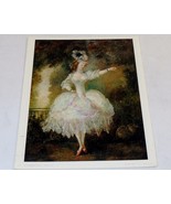 Jean-Frederic Schall &quot;Danseuse, The Dancer&quot;, 1963, Print 39516 ~ #160205-06 - $95.10 CAD