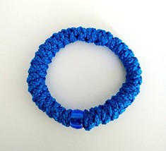 Handmade Christian Orthodox Greek Chotki Komboskoini Prayer Rope Elastic Blue... - £5.54 GBP