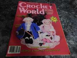 Crochet World Magazine February 1986 - $2.99