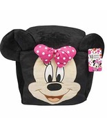 DDI 2323873 Minnie Mouse Pillow Cube - Black - Case of 8 - $373.91 MXN