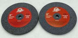 Ali Gator Grit  6” Grinding Wheels *Lot Of 2* Coarse 36 Grit/ Medium 60 Grit NEW - £10.13 GBP