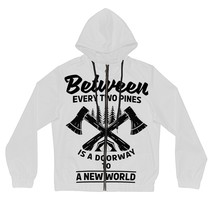 Personalized Women&#39;s AOP Full-Zip Hoodie: Cozy, Stylish and Uniquely Yours - £45.96 GBP