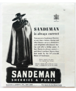 1938 Sandeman Sherries And Ports Advertisement Liquor Distillery Vintage... - $28.11 CAD