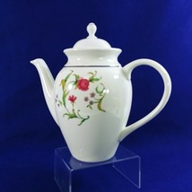 Lenox Coffee Pot with Lid Rose Garden Casual Images by Lenox Made in Brazil - £94.81 GBP