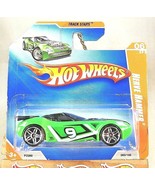 2009 Hot Wheels #60 Track Stars 6/12 NERVE HAMMER Green w/ChromePr5Sp Sh... - $8.50