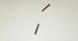LIONEL PART - POST-WAR TURBINE- 671-107 - COLLECTOR RIVET -(2)  - NEW- H16 - $1.42