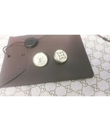 Louis Vuitton Stamped Set of 2 buttons 18 mm made in France - $55.00