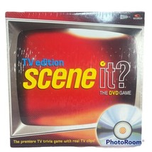 Scene It? DVD Board Game TV Edition 2004 Screen Life Trivia Word Play NEW/SEALED - $13.90