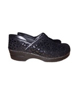 Dansko Womens Black Leather Slip-On Shoes Size 40 EU  9/9.5  US - £19.95 GBP