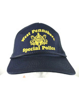 West Pennsboro Special Police Trucker Hat Vintage Snapback 80s Blue Penn... - $18.52