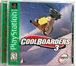 Cool Boarders 3 (Sony PlayStation 1, 1998): COMPLETE: PS1 Snowboarding - $6.92