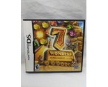 Nintendo DS 7 Wonders Of The World Video Game - $9.89
