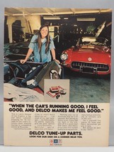 Vintage Magazine Ad Print Design Advertising AC Delco Automotive Tune Up Parts - $33.15