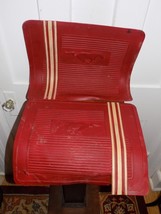 Vintage Pair of 1962 Ford Mustang Rubber Embossed Floor Mats - €63,46 EUR
