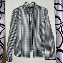 Perceptions New York houndstooth open blazer size eight - £11.71 GBP