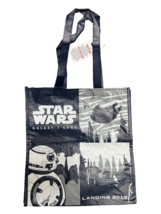 new Disney REUSABLE BAG shoppers tote STAR WARS Galaxy's Edge souvenir 12x13x9 - $10.79