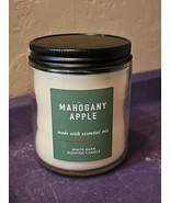 Bath &amp; Body Works White Barn Mahogany Apple 1-wick Scented Candle 7oz – NEW - $565.28 MXN