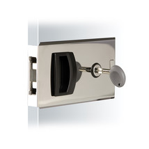 Southco Flush Sliding Door Latch - Square - Aluminum [MF-01-110-60] - £66.71 GBP