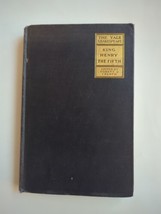 King Henry The Fifth The Yale Shakespeare 1918 First Edition HC Book Vtg Ex Lib - £29.75 GBP