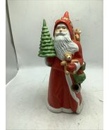 VTG 1986 Schmid Joy To The World Santa Christmas Musical Collectibles Mu... - $34.99