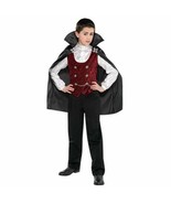 Dark Vampire Halloween Costume Large 12 - 14 - £30.81 GBP
