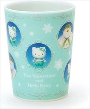 The Snowman Hello Kitty melamine Cup SANRIO 2016 Rare - £44.51 GBP