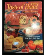 Taste of Home Annual Recipes 2002 (2001, Hardcover) - £5.70 GBP