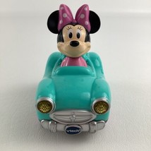 VTech Go Go Smart Wheels Disney Minnie Mouse Around Town Car Lights Sounds Toy - $14.80