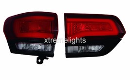 Fits Jeep Grand Cherokee 2014 2015 Srt Left Driver Inner Outer Tail Lights Lamps - £241.36 GBP