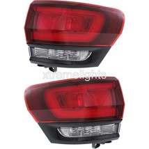 FITS JEEP GRAND CHEROKEE 2014-2015 SRT PAIR OUTER TAIL LIGHTS LAMPS TAIL... - £252.32 GBP