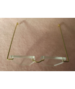 3 1/4&quot; W x 3 1/4&quot; L Hex Eyeglasses for Dolls, Ceramic Dolls, Ceramic Santas - $1.50
