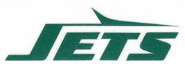 REFLECTIVE New York Jets fire helmet motorcycle hard hat decal sticker RTIC - £2.76 GBP