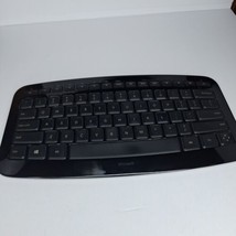 Microsoft Arc Keyboard, Model 1392, Black, Compact, Wireless, No USB Dongle - $24.74