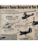 1974 Historic Helicopter Models Sikorsky Advertisement Aviation Kits DWQQ13 - $27.22 CAD