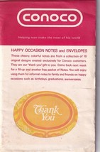 Vintage Conoco Oil Gas Station Greeting Card Happy Occasion Promotion Pack - $4.05 CAD
