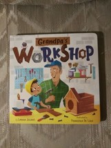 Grandpa&#39;s Workshop By Larissa Juliano Board Book Hardcover Colors Numbers... - £9.53 GBP