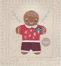 Starbucks 2018 Gingerbread Man Collectible Gift Card New No Value - £3.18 GBP