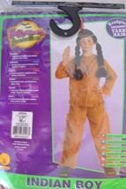 Indian Boy Costume - Shirt,Pants,Headband with fether and attached Yarn ... - £15.92 GBP