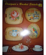 Designer’s Basket Stitching Pattern Book Wang ‘s International 1983 - €3,46 EUR