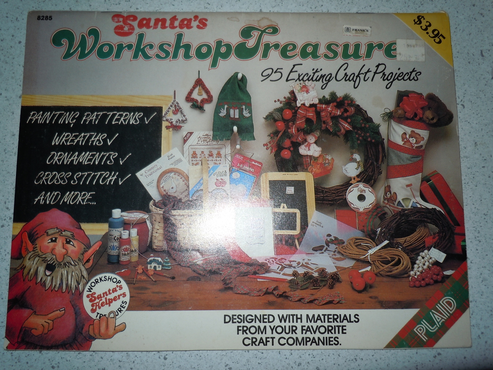 Primary image for Santa’s Workshop treasure 95 Exciting Craft Projects Plaid