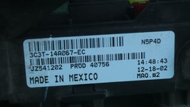 Ford InCabin Fusebox Fuse Block Box BCM Body Control Module 3C3T-14A067-EC image 3