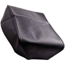 Black Leather Center Console Armrest Lid Cover Protector for Toyota Taco... - $20.78