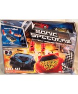 Sonic Speeders Race Car Set - Air Powered Technology - No Track Needed  ... - £19.93 GBP