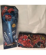 Marvel Spider-Man EASTER BASKET Lot - GLOW WAND &amp; PENCIL CASE / POUCH - NEW - £5.93 GBP